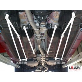 VW Golf 2/3 UltraRacing Adjustable Rear Upper Strutbar 982A