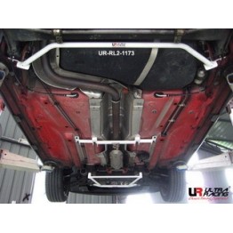Smart Fortwo 451 07+ UltraRacing 2-Point Front Torsion Bar