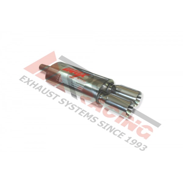 Escape Trasero Inoxidable 2Ø85 UNIVERSAL 2 SALIDAS Ø85    