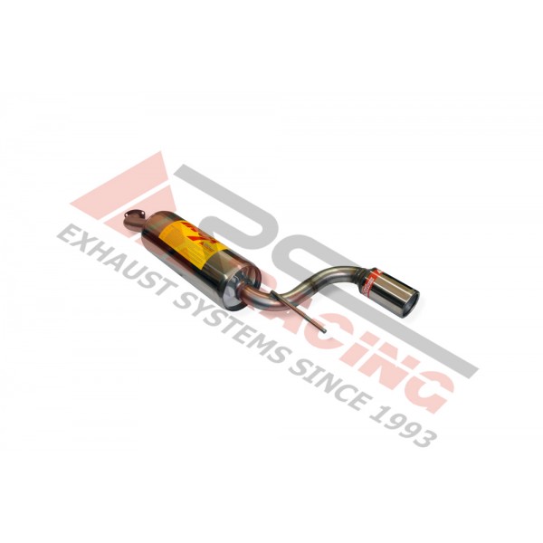 Escape Trasero Inoxidable 1Ø101 LANCIA PRISMA 1.5 8V 86-90 80CV 