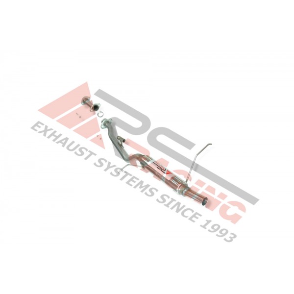 Escape trasero inoxidable grupo-N BMW 318TI E-36 1.8 16V 10/94-08/96 140CV MºM42