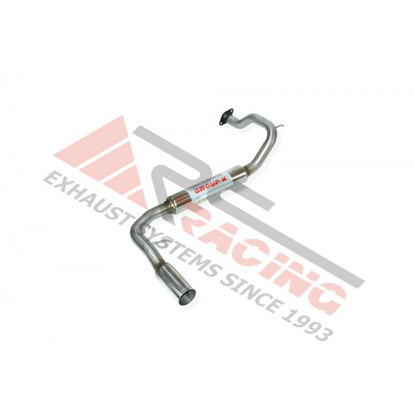 Escape trasero inoxidable grupo-n HONDA CIVIC 1.5 16V 89-91  Mº15B2