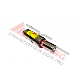 Escape trasero inoxidable 1Ø101 PEUGEOT 206 1.9I DIESEL 98- 70CV 