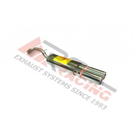 Escape Trasero Inoxidable 2Ø85 SKODA  OCTAVIA 1.9i TDI 01/03- 130CV MºASZ