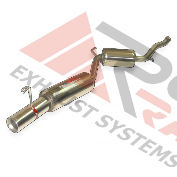 Escape Trasero Inoxidable 1Ø101 FIAT BRAVA 1.9 DIESEL 95- 65CV 