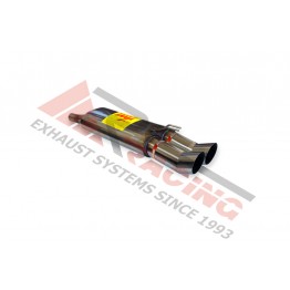 Escape Trasero Inoxidable 2ØDTM FIAT BRAVO 1.6I 16V 95- 100CV 
