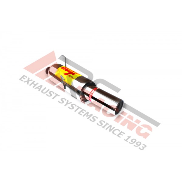 Escape Trasero Inoxidable 1Ø101 * PEUGEOT 206 2.0I 16V GTI 2000-  