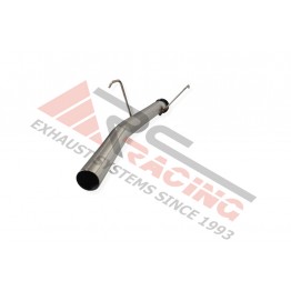 Escape trasero inoxidable Grupo-A * PEUGEOT 206 2.0I 16V GTI -2000  