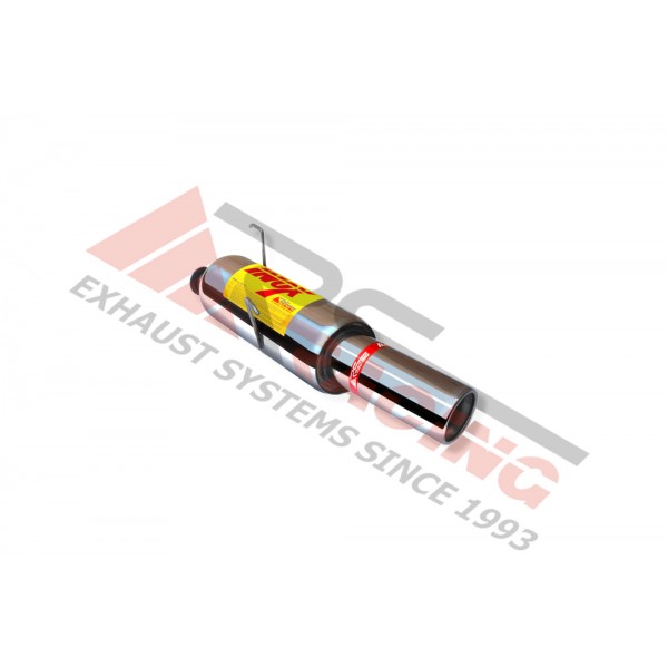 Escape Trasero Inoxidable 1Ø101 Faldón GT PEUGEOT 206 2.0I 16V GTI 2000-  