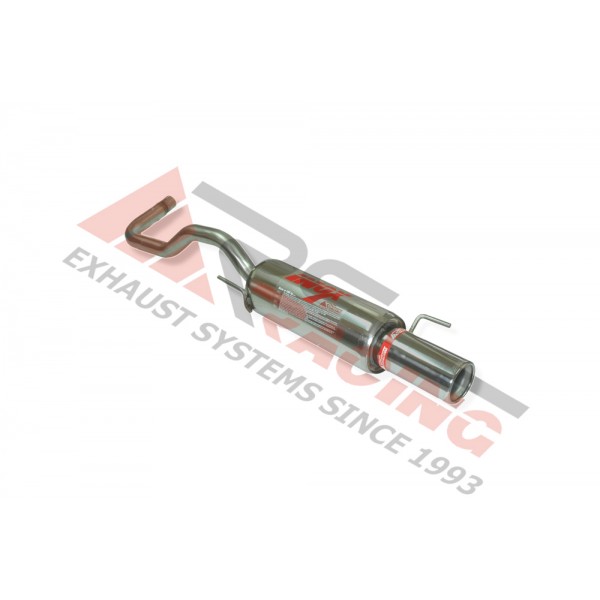Escape Trasero Inoxidable 1Ø101 SEAT IBIZA 1.4I 8V 99-03 60CV MºAKK