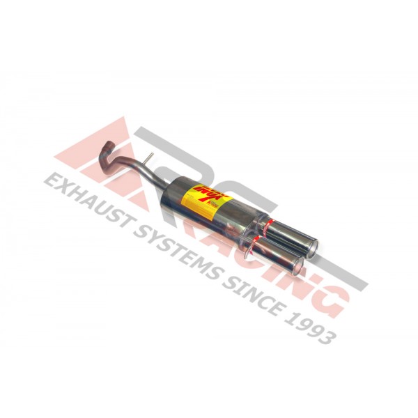 Escape Trasero Inoxidable 2Ø85 AUDI A3 1.8I 20V 09/96-08/00 125CV MºAGN