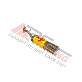 Escape Trasero Inoxidable 2Ø101 AUDI A3 1.8I 20V TURBO 12/96-06/03 150CV MºAGU