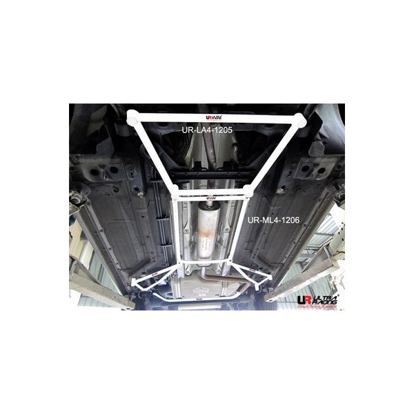 Nissan S14 95-99 UltraRacing 4-Point Front Lower Brace 854