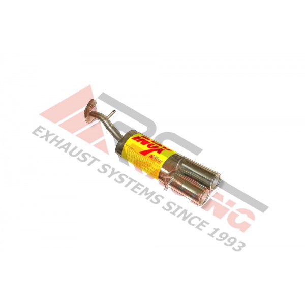 Escape Trasero Inoxidable 2Ø101 VOLKSWAGEN BEETLE 1.8I TURBO 07/99- 150CV MºAPH