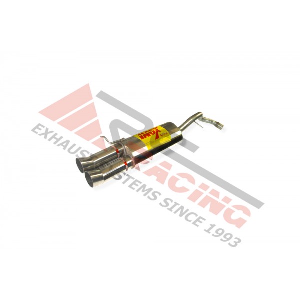 Escape Trasero Inoxidable 2Ø85DTM VOLKSWAGEN GOLF IV 1.9I SDI 98-03 68CV 