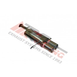 Escape Trasero Inoxidable 2Ø85 SUBARU IMPREZA 4WD 2.0I WRX -2000 211CV 