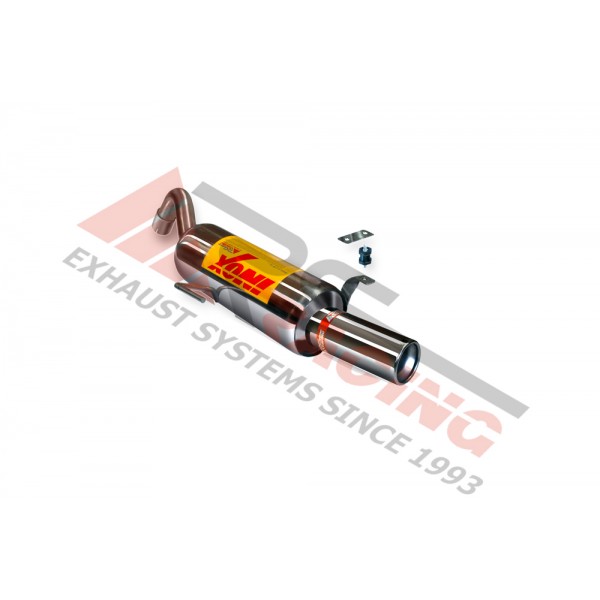 Escape Trasero Inoxidable 1Ø73 (HOMOLOGAR COMO ET206) RENAULT CLIO II SPORT 2.0i RS 16V 00-03 169CV MºF4R