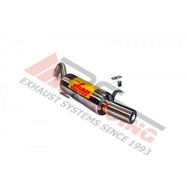 Escape Trasero Inoxidable 1Ø85 RENAULT CLIO II SPORT 2.0i RS 16V 00-03 169CV MºF4R