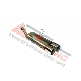 Escape Trasero Inoxidable 2Ø101 HONDA PRELUDE 2.2I 16V VTEC 91-97 185CV MºH22A2
