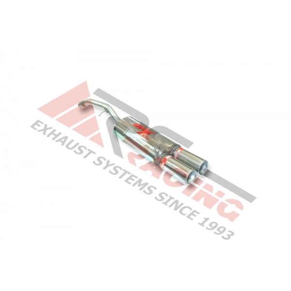 Escape Trasero Inoxidable 2Ø85 FIAT STILO 1.2I 16V 2001-  