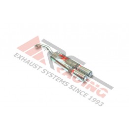 Escape Trasero Inoxidable 2Ø85 FIAT STILO 1.9 JTD 2001- 115CV 