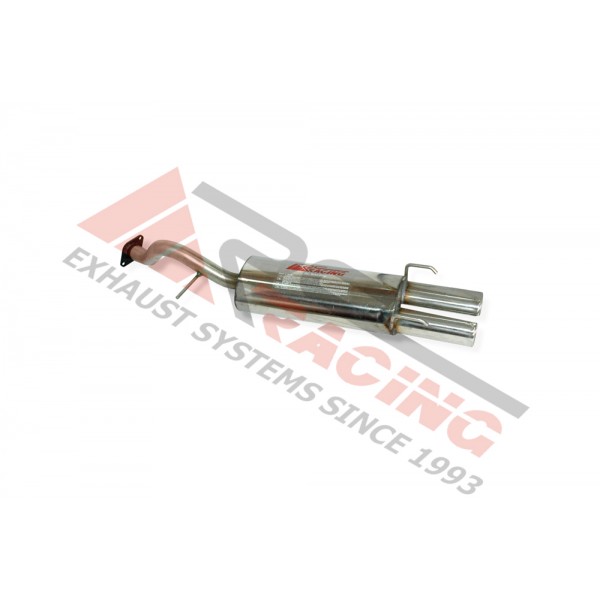 Escape Trasero Inoxidable 2Ø85 ROVER MG ZR 1.4I 16V 2001- 105CV Mº14K16