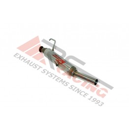 Escape trasero inoxidable grupo-n PEUGEOT 206 1.4 HDI 2002- 70CV MºD-8HX