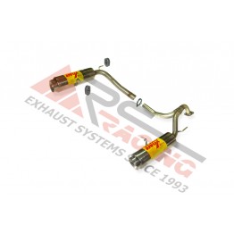 Escape Trasero Inoxidable 1Ø129 TIPO MOTO(una salida tipo moto por cada lado) HYUNDAI COUPE 2.0i 16V 2005- 143CV MºG4GC