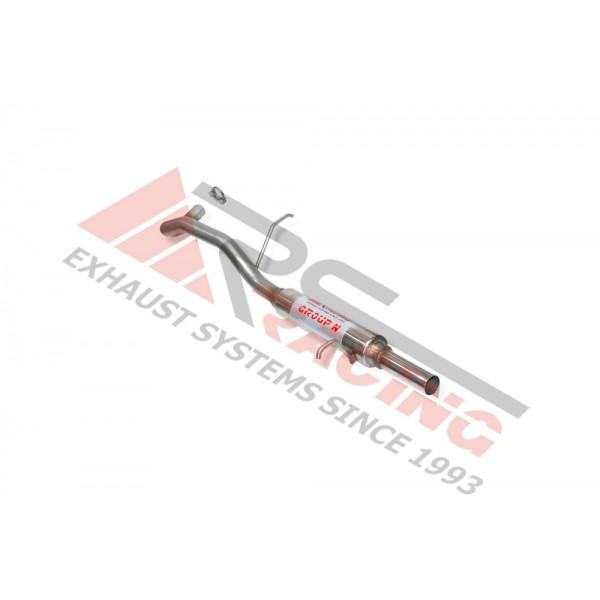 Escape trasero inoxidable grupo-n SEAT IBIZA 1.4I 16V 2002- 100CV MºBBZ