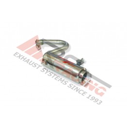 Escape Trasero Inoxidable 1ØTIPO MOTO VOLKSWAGEN GOLF V 1.4 TSI 07- 140CV 
