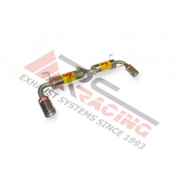 Escape Trasero Inoxidable 1Ø101 por cada lado MAZDA RX8 1.3 Rotativo 06/03-06/12 192cv 