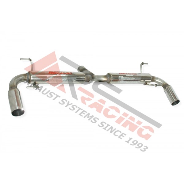 ESCAPE TRASERO INOXIDABLE GRUPO-N MAZDA RX8 1.3 ROTATIVO 11/03-03/08 243CV 