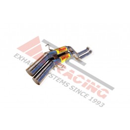 ESCAPE TRASERO INOXIDABLE GRUPO-N 2Ø73 SIN BORDÓN * BMW M3 E-36 3.2 24V 96-99  