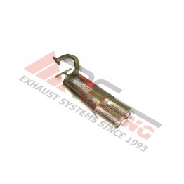 Escape Trasero Inoxidable 2Ø85 MITSUBISHI ECLIPSE GS TURBO 2.0 16V 95- 214CV MºG-4G63