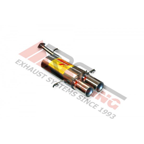 Escape Trasero Inoxidable 2Ø85 SUBARU IMPREZA 2.0I 16V 05/02- 125CV MºEJ20