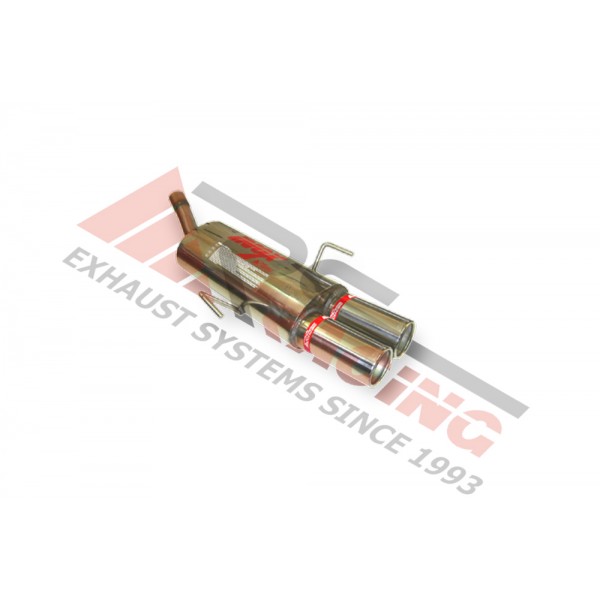 Escape Trasero Inoxidable 2Ø85 OPEL ASTRA H 2.0 16V 04- 170CV MºZ20LEL