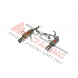 Escape Trasero Inoxidable 1Ø101 POR CADA LADO OPEL ASTRA H 1.9 CDTI 04- 120CV MºZ19DTH