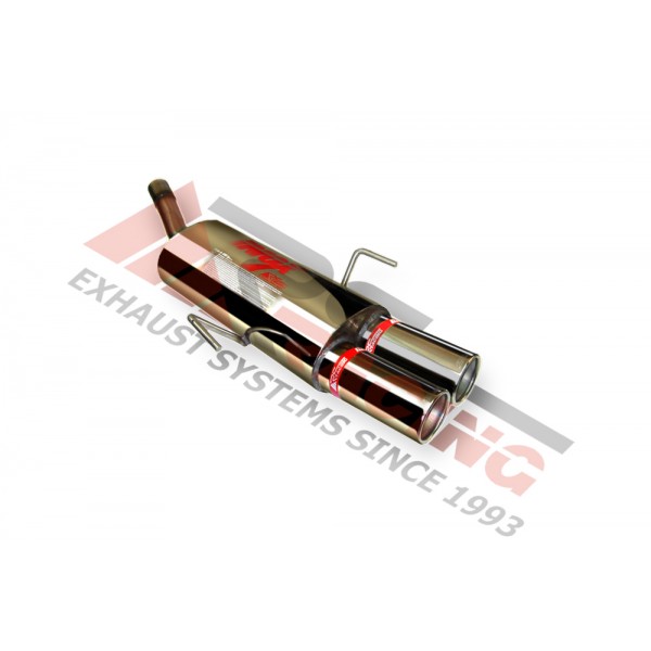 Escape Trasero Inoxidable 2Ø85 OPEL ASTRA H GTC COUPÉ 1.9 CDTI 05- 150CV MºZ19DTH