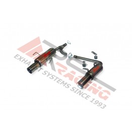 Escape Trasero Inoxidable 1Ø101 POR CADA LADO OPEL ASTRA H GTC COUPÉ 1.9 CDTI 05- 150CV MºZ19DTH