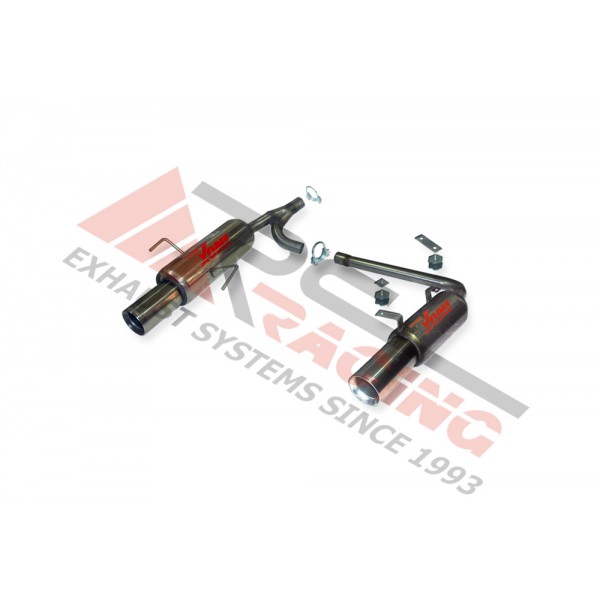 Escape Trasero Inoxidable 1Ø101 POR CADA LADO OPEL ASTRA H GTC COUPÉ 1.9 CDTI 05- 150CV MºZ19DTH
