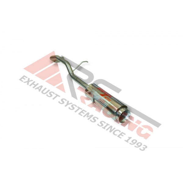Escape Trasero Inoxidable 1Øtipo moto SEAT IBIZA III  FR 1.8 TURBO 20V 04- 150CV 