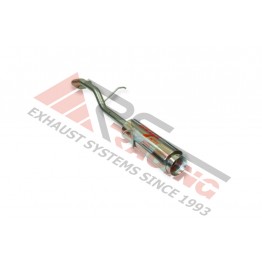 Escape Trasero Inoxidable 1Øtipo moto SEAT IBIZA III 1.8 TURBO 20V 04- 180CV 