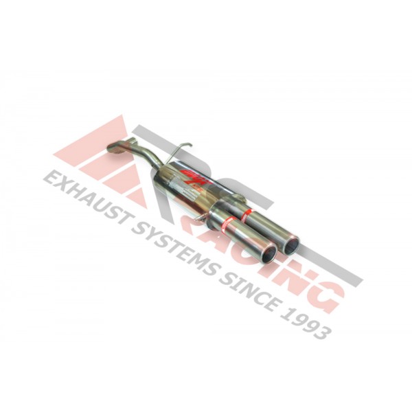 Escape Trasero Inoxidable 2Ø73 SEAT IBIZA III  FR 1.8 TURBO 20V 04- 150CV 