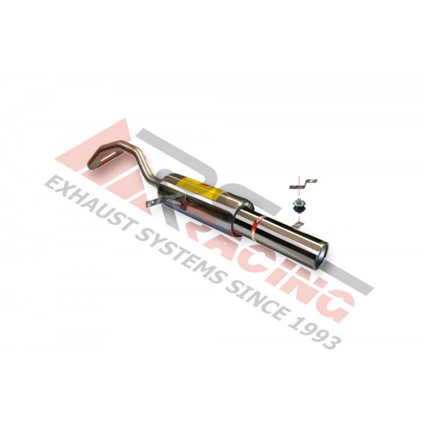 Escape Trasero Inoxidable 1Ø101 RENAULT MEGANE II  COUPÉ CABRIO 1.6i 16V 10/02- 112CV MºK4M760
