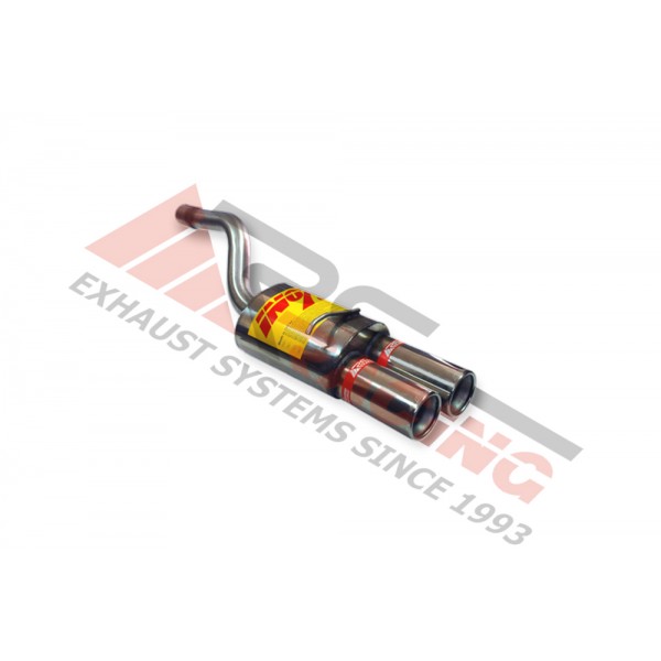 Escape Trasero Inoxidable 2Ø85 FORD FOCUS II 2.0i 16V 04- 145CV MºG/AODA