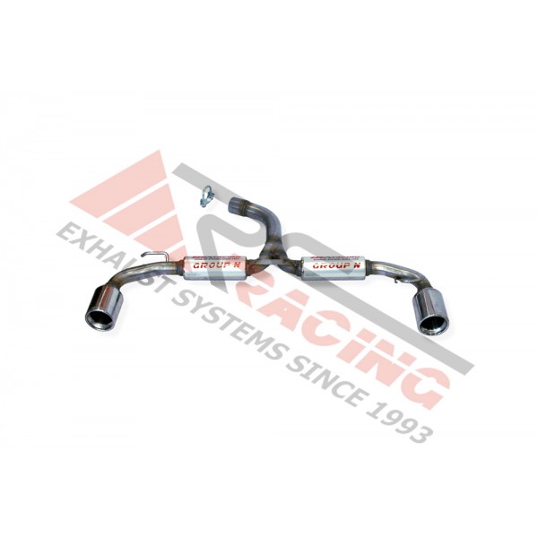 ESCAPE TRASERO INOXIDABLE GRUPO-N VOLKSWAGEN GOLF VI 2.0 TSI GTI 09- 211CV 