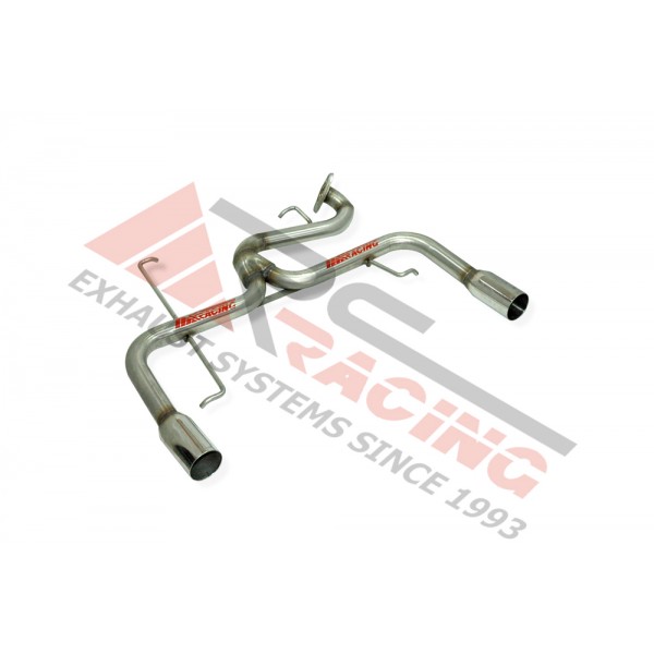 Escape trasero inoxidable grupo-A SUZUKI SWIFT 1.6i 16V 06- 125CV MºM16A