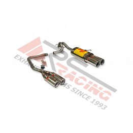 Escape Trasero Inoxidable 2Ø85 POR CADA LADO PEUGEOT 207 RC  1.6i 16V 07- 175CV Mº5FY