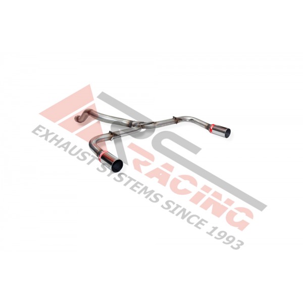 Escape trasero inoxidable grupo-A * RENAULT CLIO III SPORT 2.0i RS 16V 2010- 200CV 