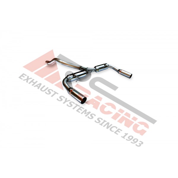Escape Trasero Inoxidable  GRUPO-N * RENAULT CLIO III SPORT 2.0i RS 16V 06-09 197CV MºF4R A8